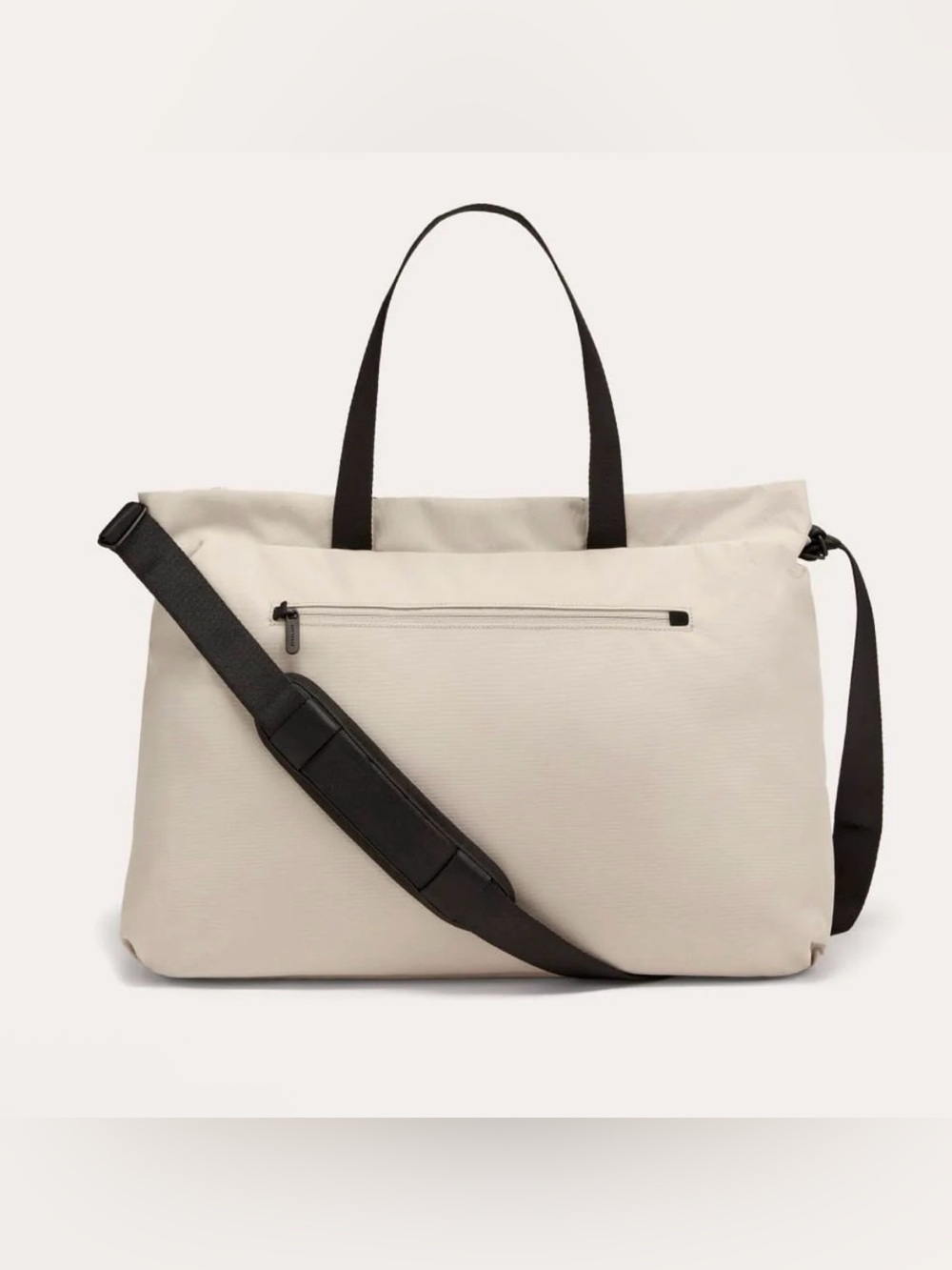 Everlane Renew Transit Weekender Warm quartz (Beige) Duffle with Black Straps